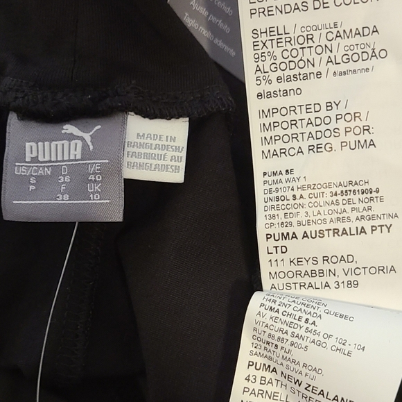 Puma Graphic Leggings NWT S - Picture 5 of 6
